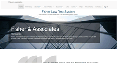 Desktop Screenshot of fisherlaw.net